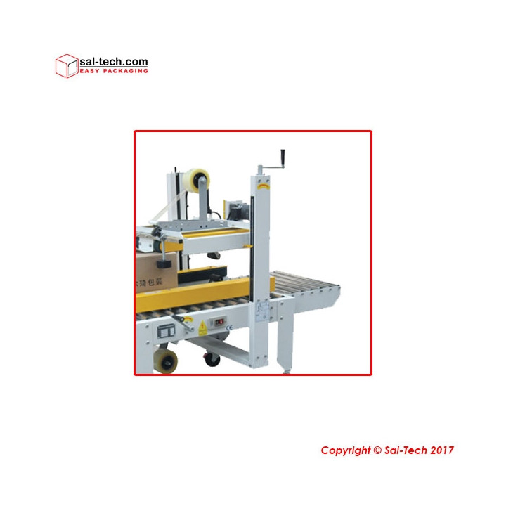STEP A-50P Side and Top Belts Driven Carton Sealer